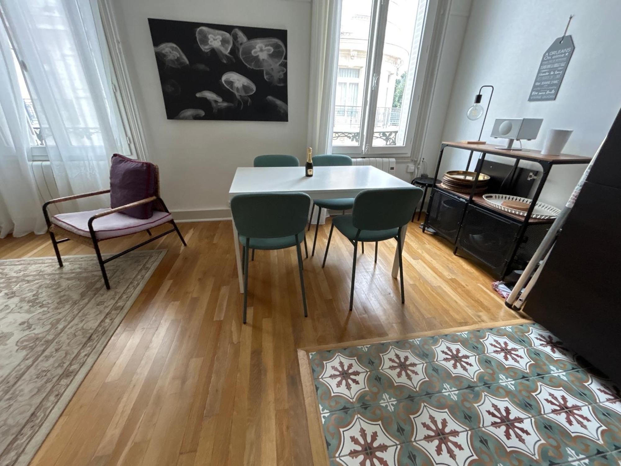 Martroi - Coeur De Ville - 3 Pieces 80 M2 Tv - Internet Haut Debit - Loisirs Et Affaires 奥尔良 外观 照片