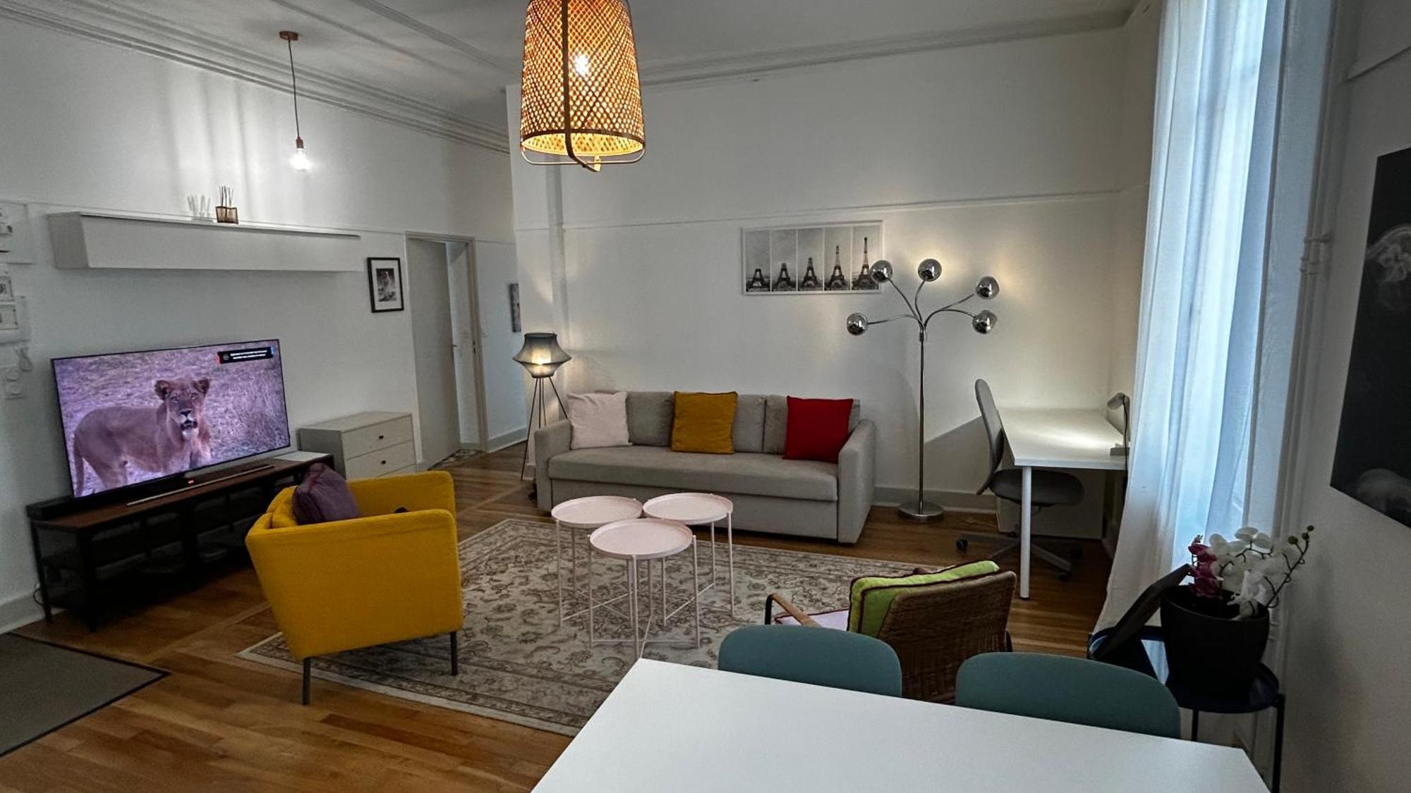 Martroi - Coeur De Ville - 3 Pieces 80 M2 Tv - Internet Haut Debit - Loisirs Et Affaires 奥尔良 外观 照片